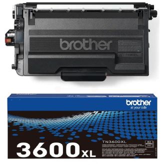 Toner d'origine Brother TN3600XL - noir