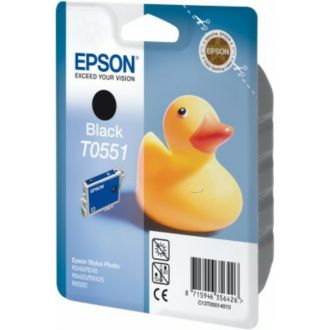 Cartouche d'origine Epson C13T05514010 / T0551 - noire