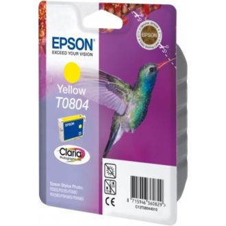 Cartouche d'origine Epson C13T08044011 / T0804 - jaune