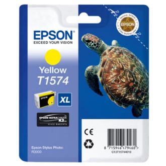 Cartouche d'origine Epson C13T15744010 / T1574 - jaune