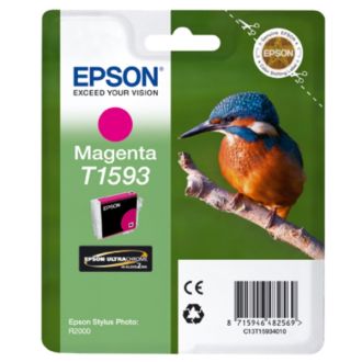 Cartouche d'origine Epson C13T15934010 / T1593 - magenta