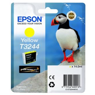 Cartouche d'origine Epson C13T32444010 / T3244 - jaune