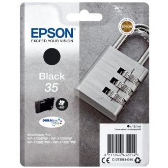 Cartouche d'origine Epson C13T35814010 / 35 - noire