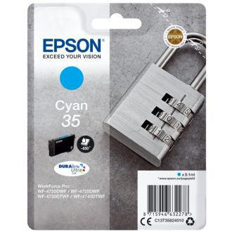 Cartouche d'origine Epson C13T35824010 / 35 - cyan