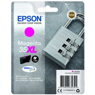 Cartouche d'origine Epson C13T35934010 / 35XL - magenta