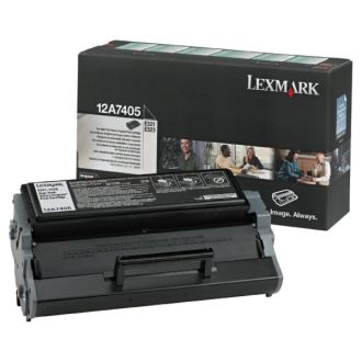 Toner d'origine Lexmark 12A7405 - noir