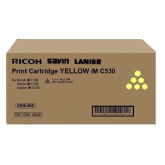 Toner d'origine Ricoh 418243 / IM C530 - jaune