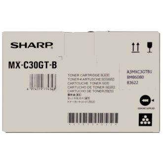 Toner d'origine Sharp MXC30GTB - noir