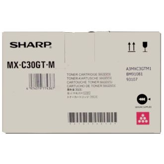 Toner d'origine Sharp MXC30GTM - magenta