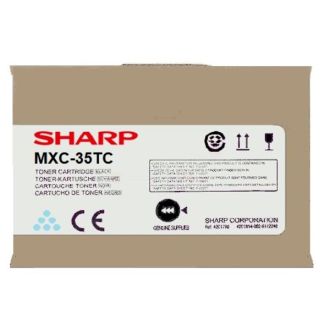 Toner d'origine Sharp MXC35TC - cyan