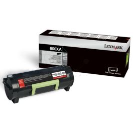 Toner d'origine Lexmark 60F0XA0 / 600XA - noir