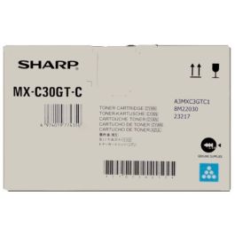 Toner d'origine Sharp MXC30GTC - cyan