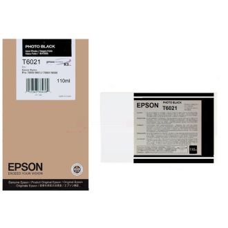 Cartouche d'origine Epson C13T602100 / T6021 - noire