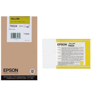 Cartouche d'origine Epson C13T602400 / T6024 - jaune