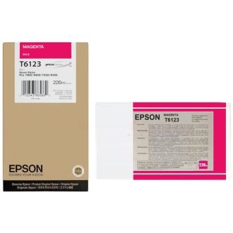 Cartouche d'origine Epson C13T612300 / T6123 - magenta